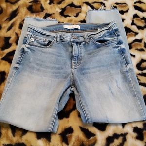 Light blue skinny jeans